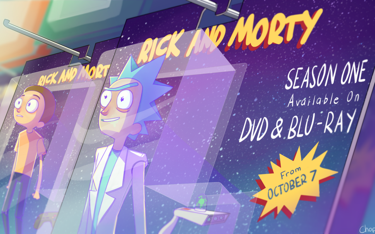 Кадр из мультфильма Рик и Морти