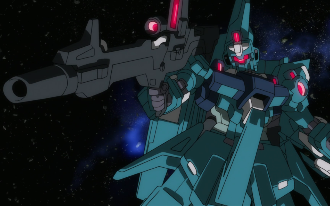 Трансформер из мультфильма Mobile Suit Gundam Unicorn