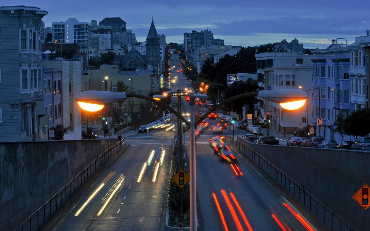 Район в Сан-Франциско Рашен-Хилл