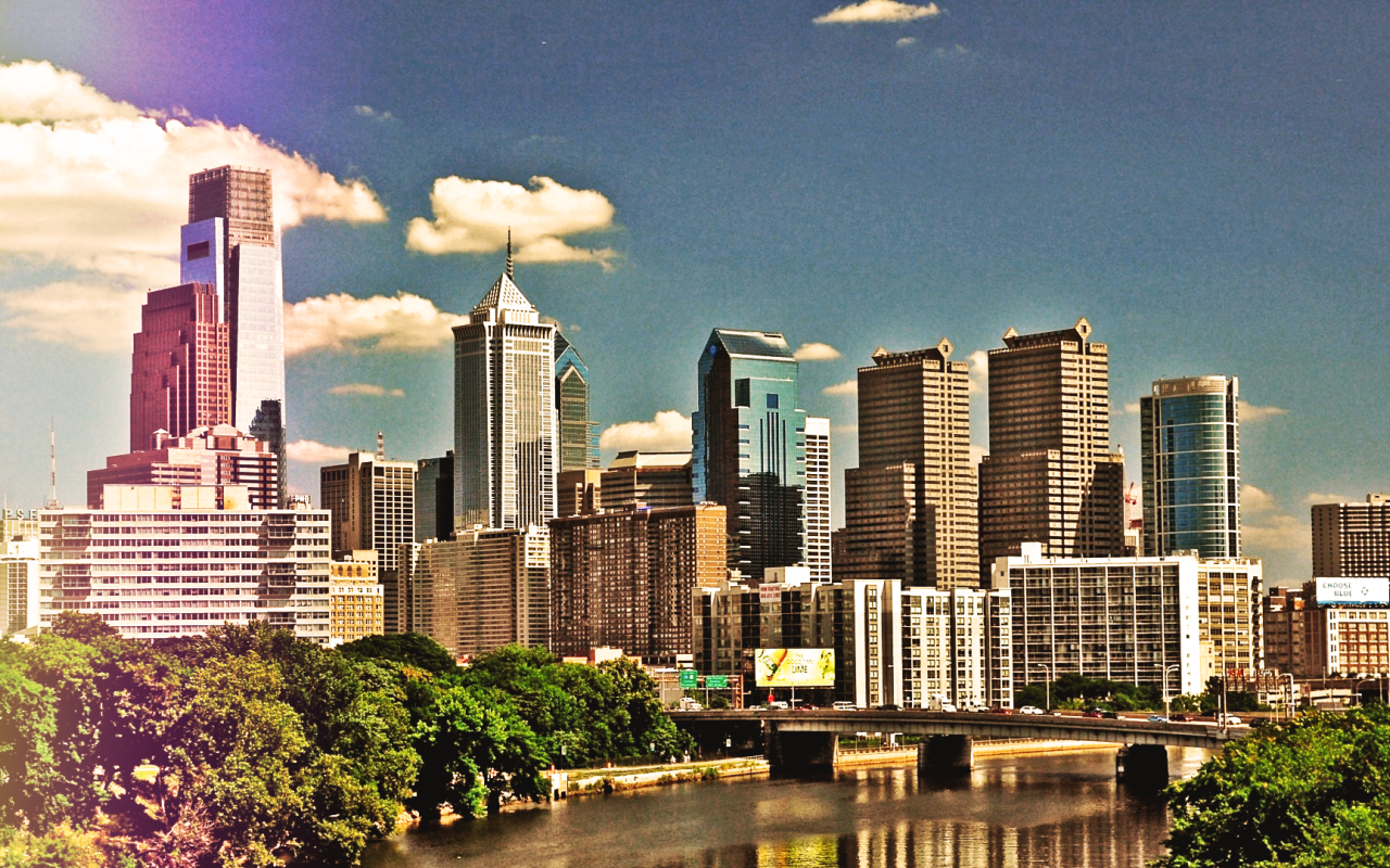 Небоскребы города Филадельфия