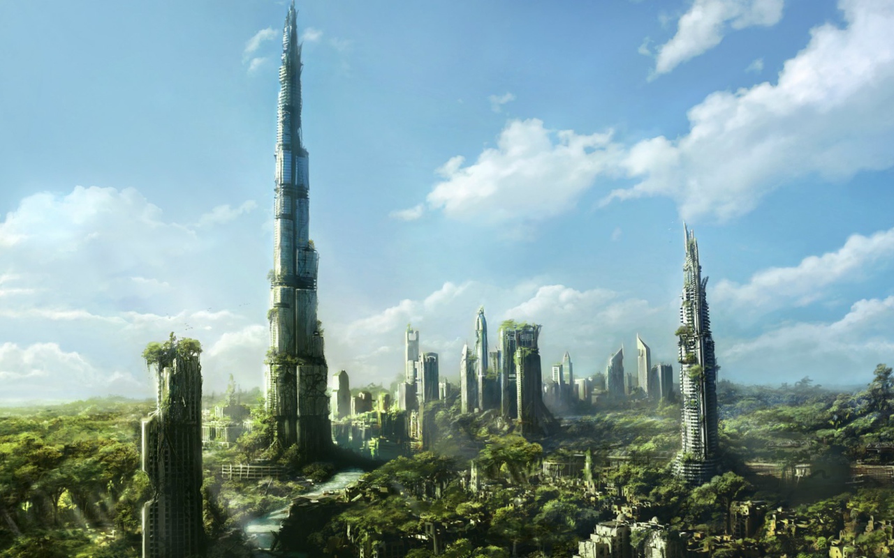 Руины города Дубай