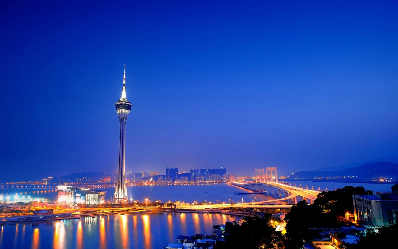 Башня в Макао (Аомынь), Китай