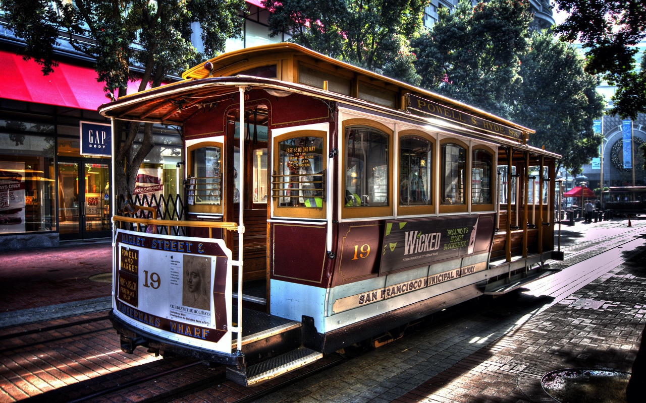 Трамвай символ Сан-Франциско