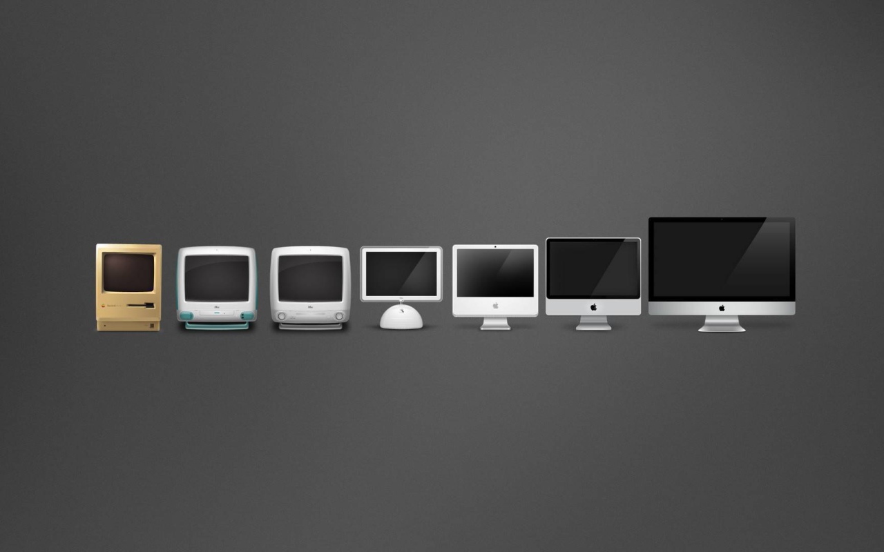 Эволюция Apple Macintosh