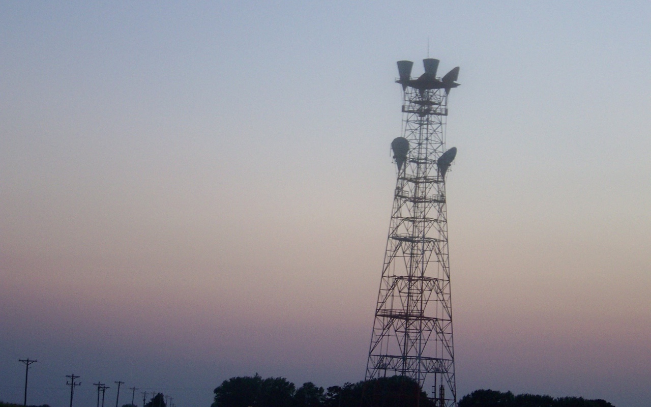 Вышка для антенн радиовещания