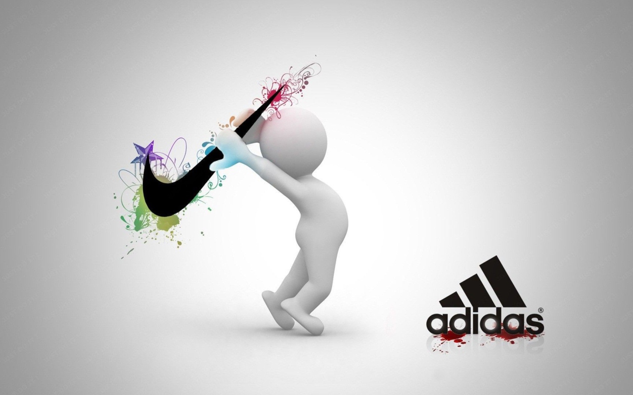 Найк против бренда Адидас