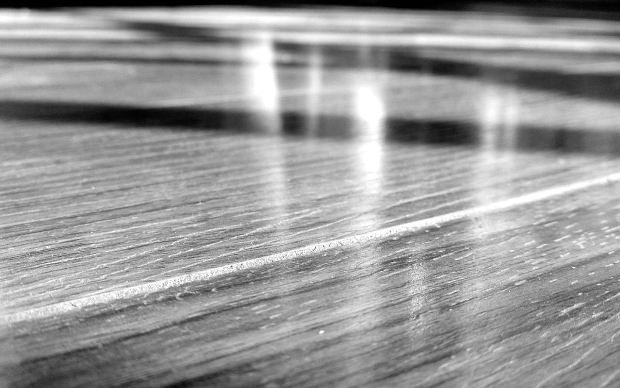 Shiny wooden floor