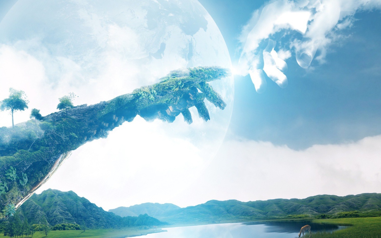 Прикосновение земли к небесам