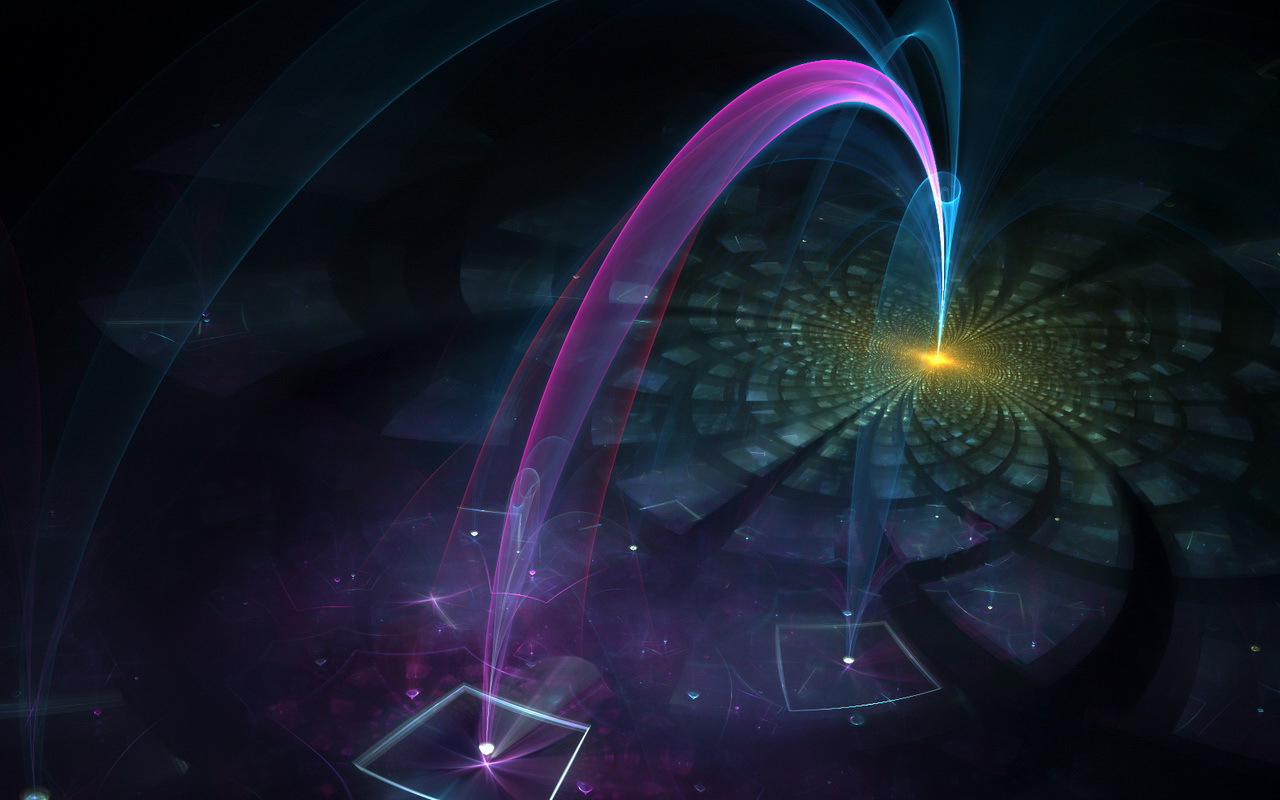 Дуги розового света