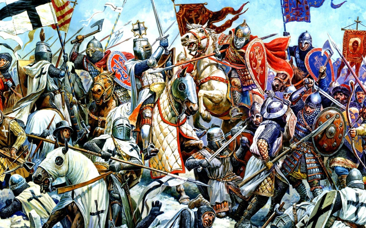 Ледовое побоище - битва на Чудском озере