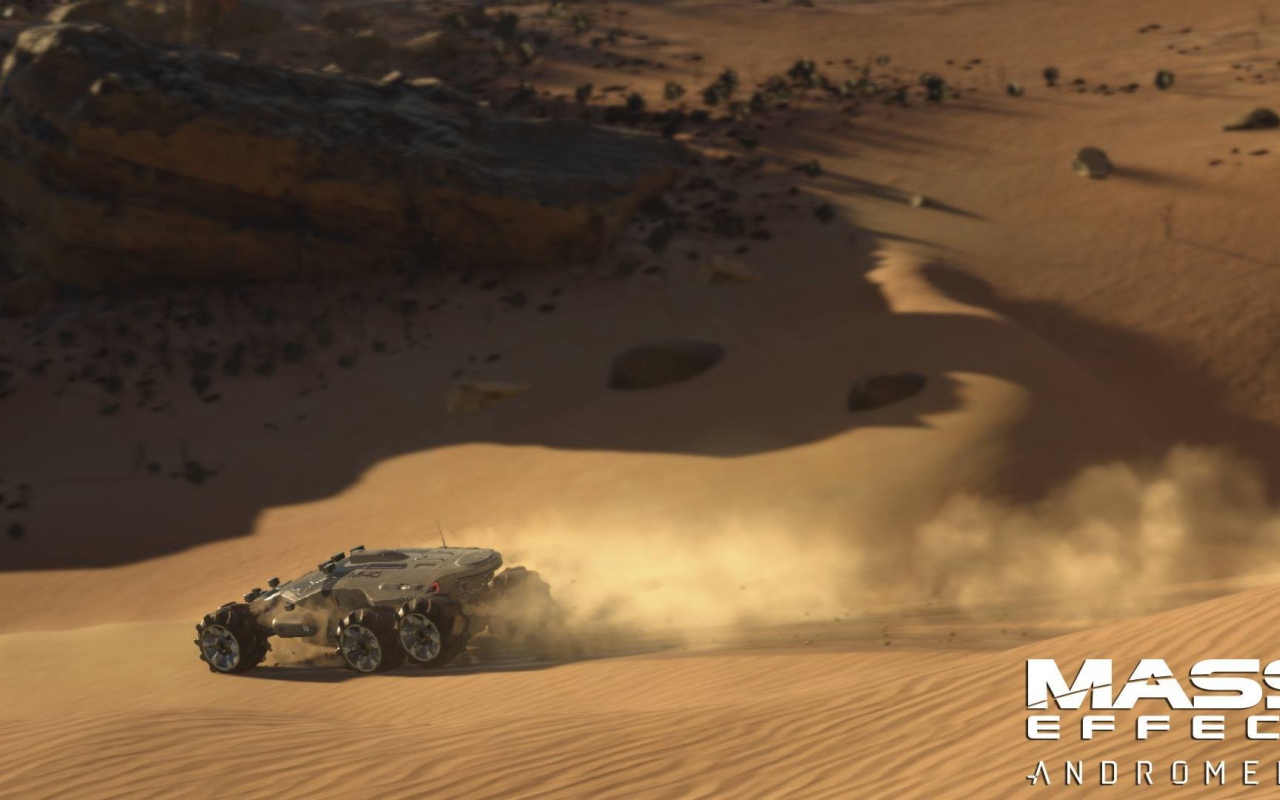 Поездка по чужой планете, игра Mass Effect Andromeda