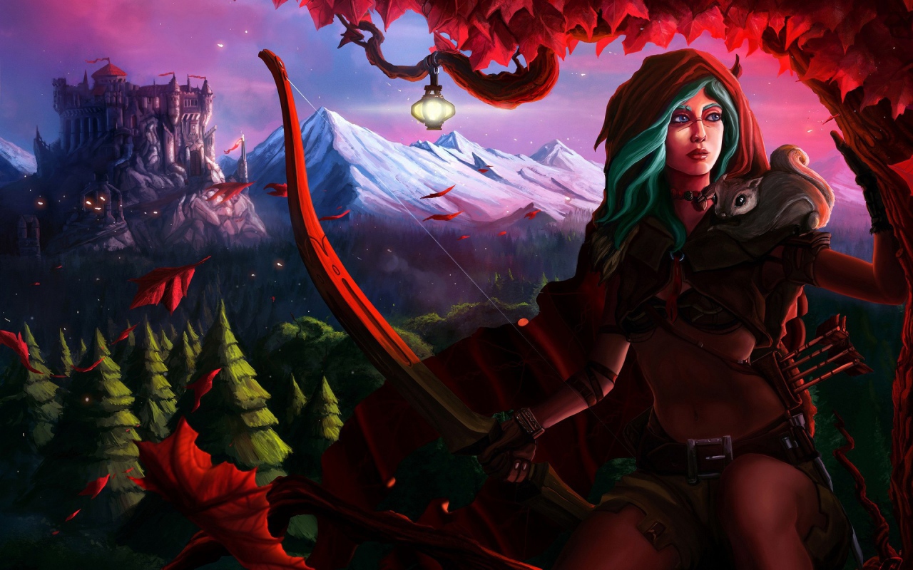 Лучница в сказочной стране