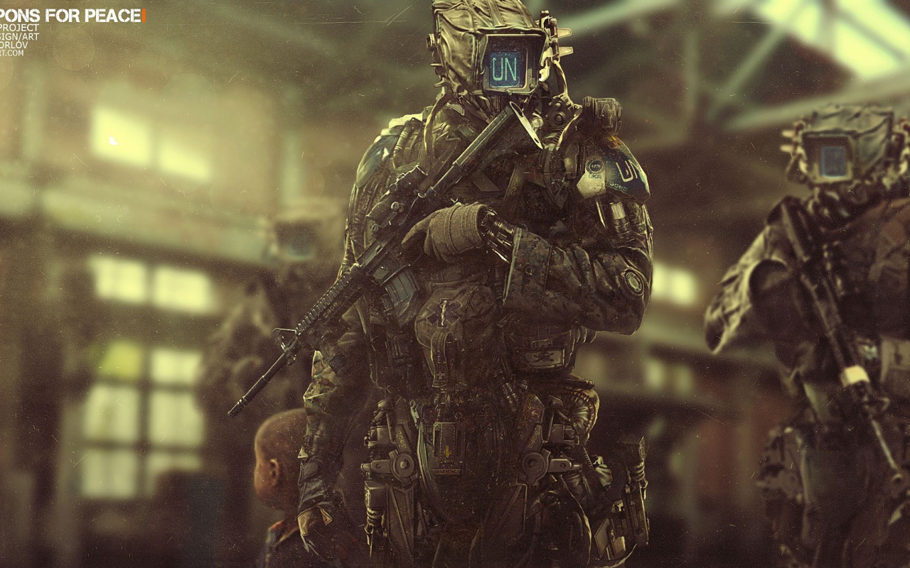 Роботы киборги M4