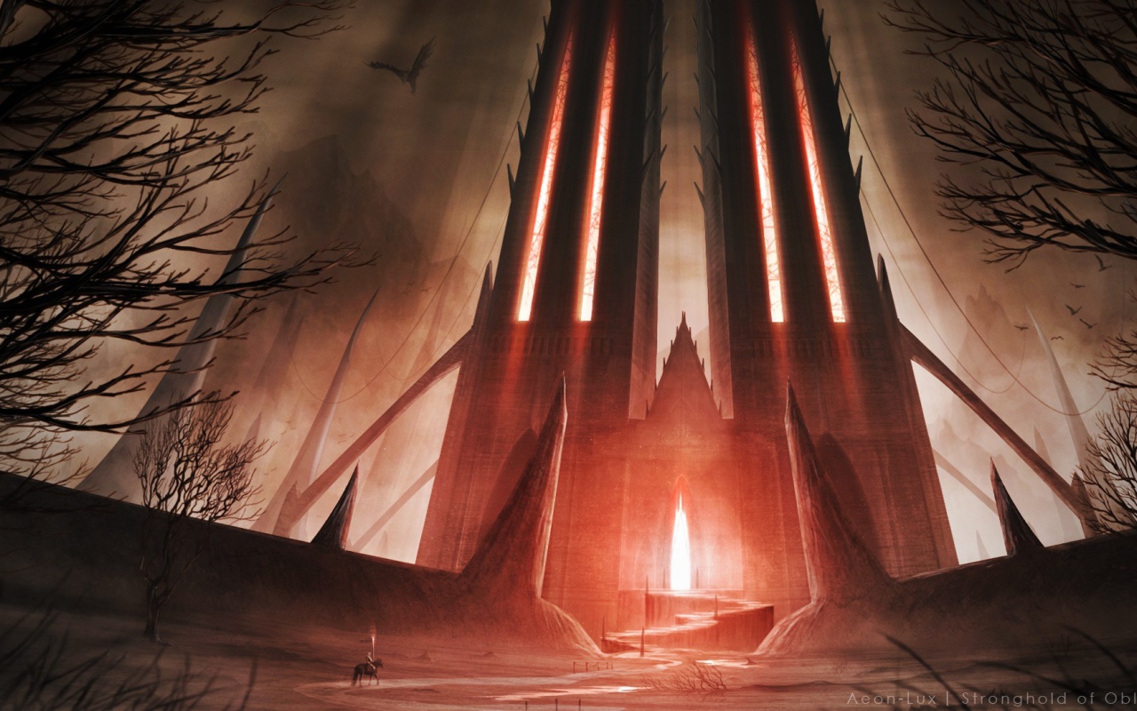 Величественный храм, фэнтези