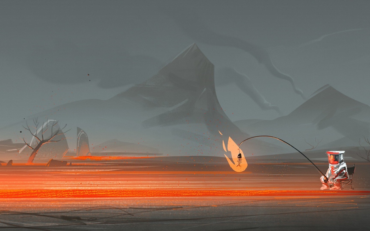 Пикник на лавовом поле