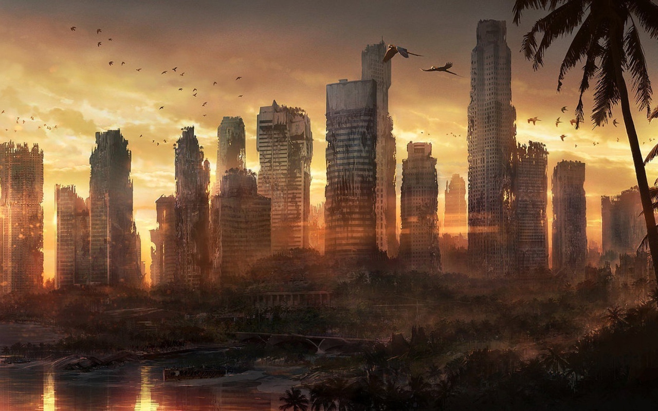 Руины Сингапура, постапокалипсис