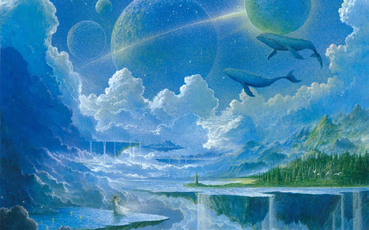 Мир в котором киты летают в небе