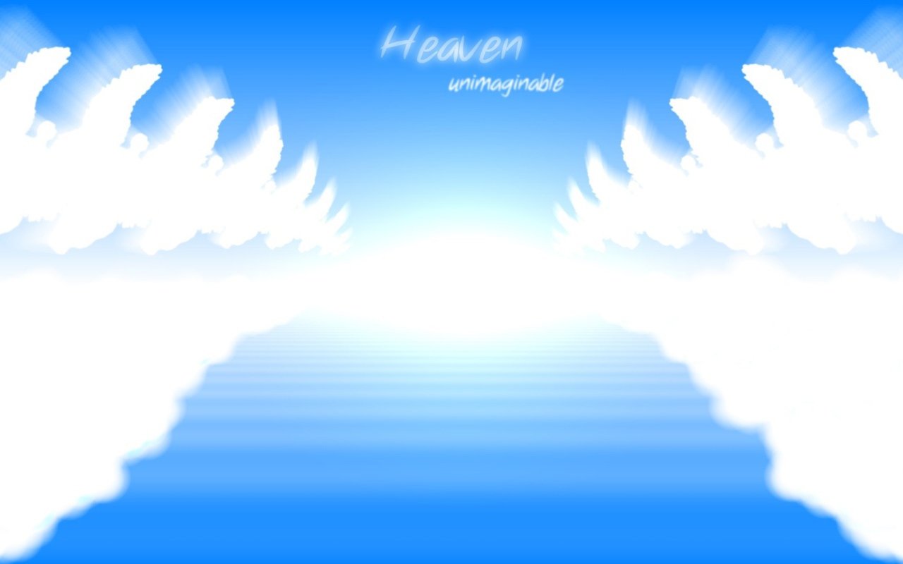 Белые ангелы в небе