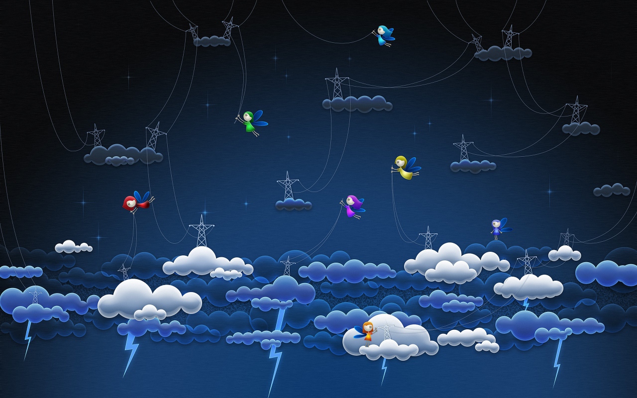 Электропроводка для молний