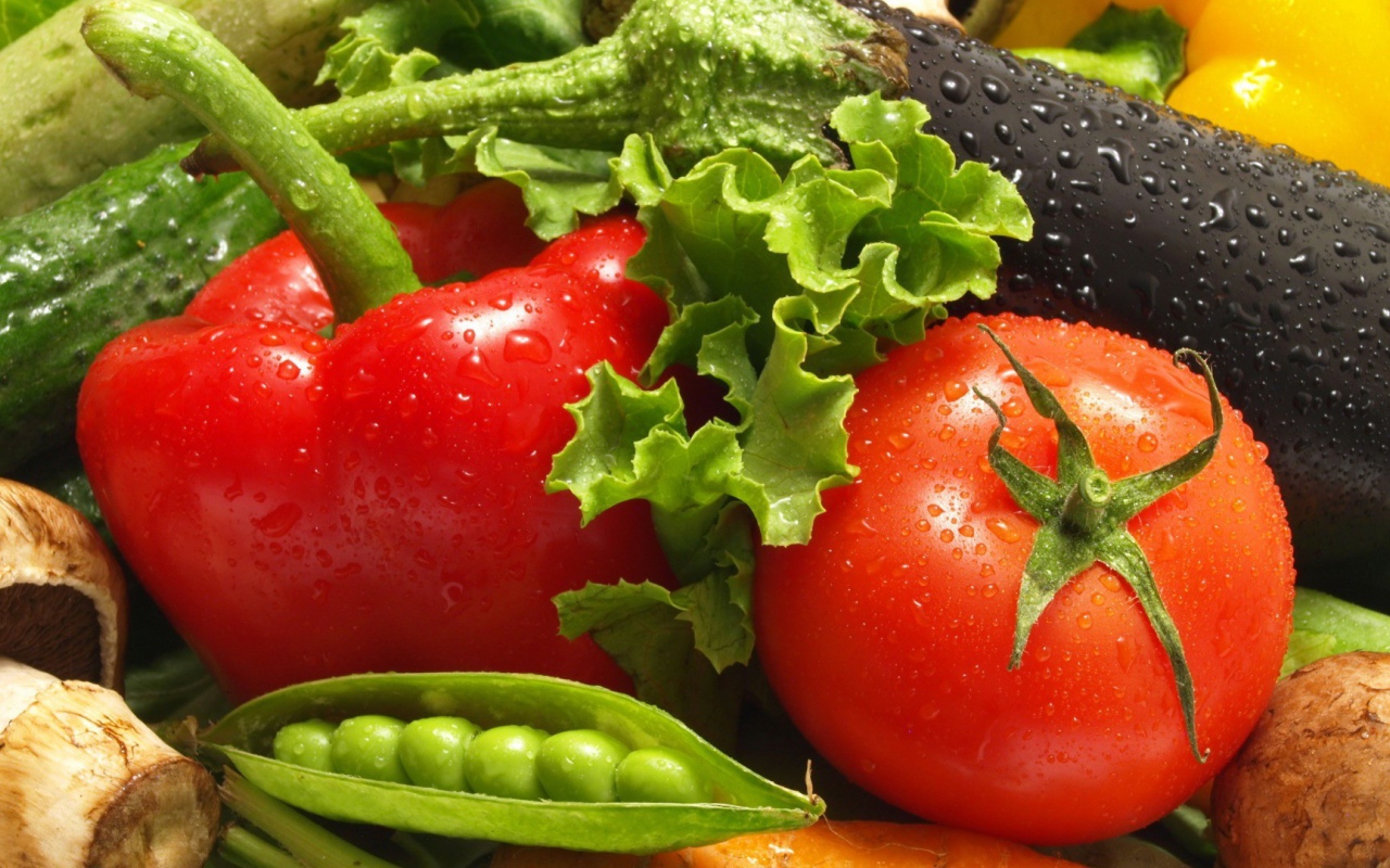 Овощи для весеннего салата