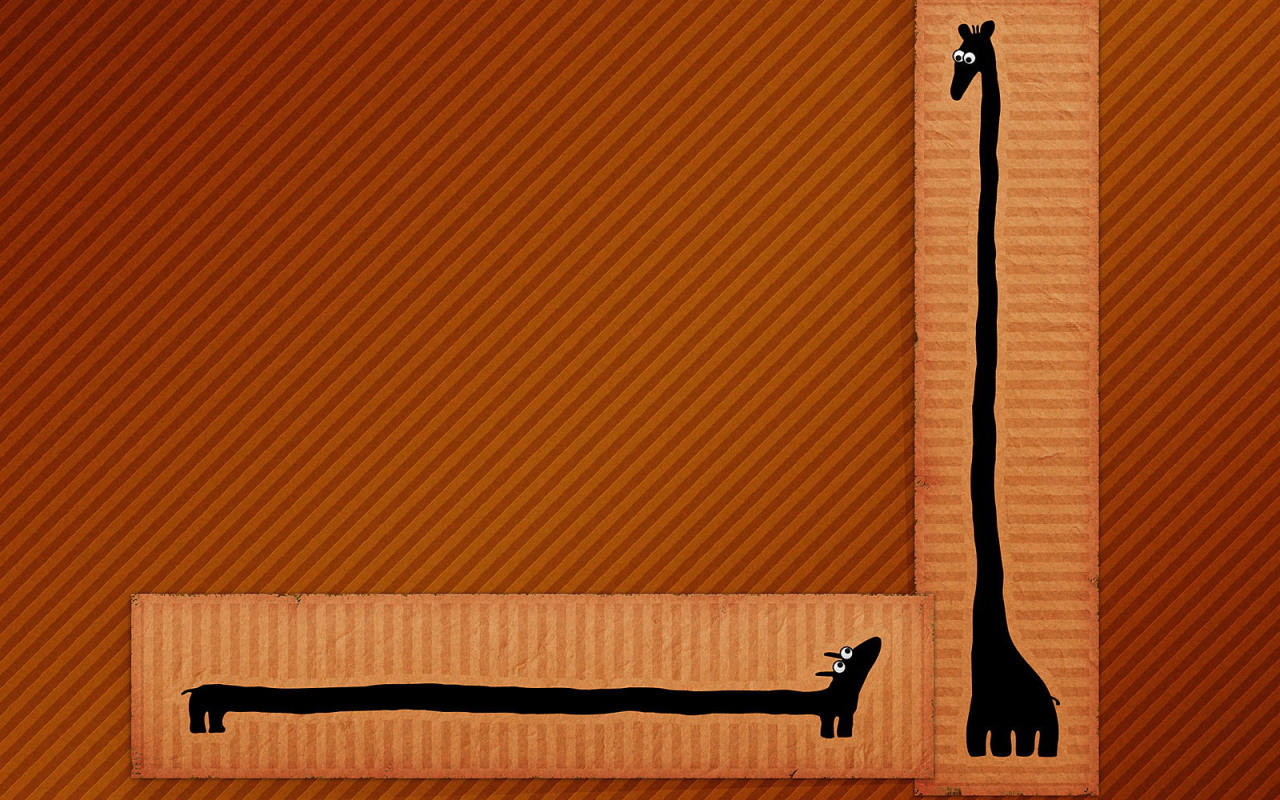 Низкий длинный и высокий длинный