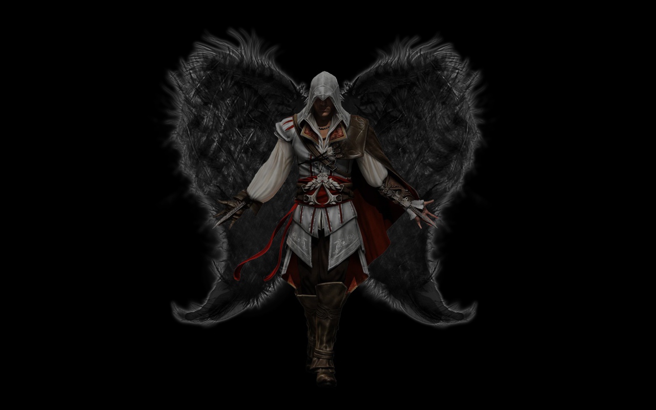 Ангел с черными крыльями, игра Assassin's Creed