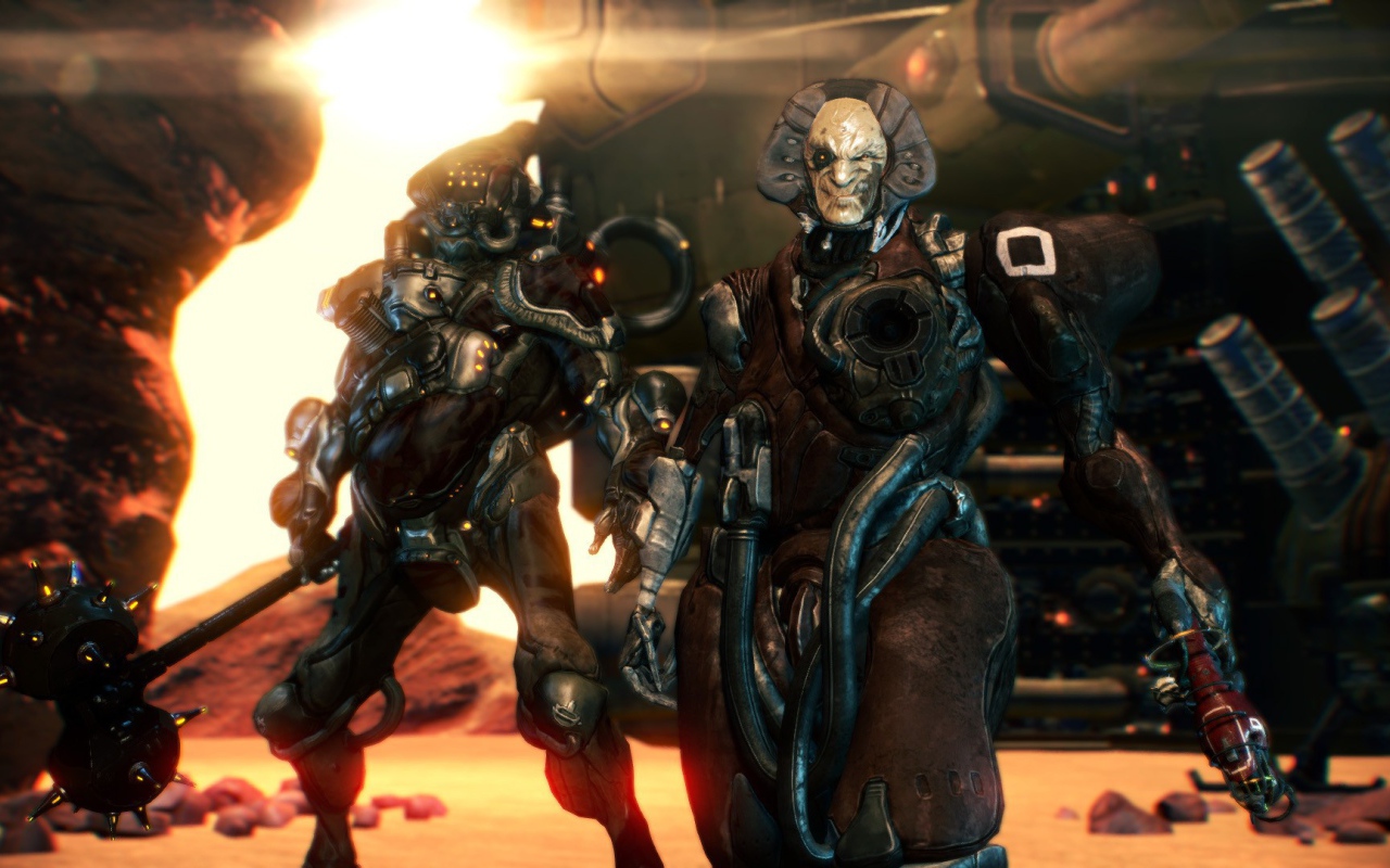 Капитан Вор из игры Warframe