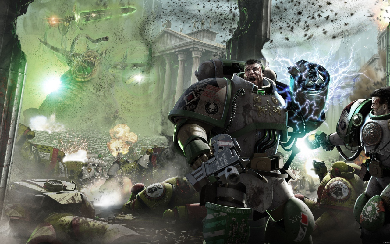 Персонаж Хорус в игре Warhammer 40000