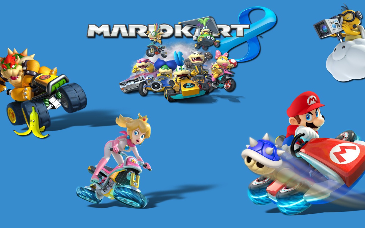 Персонажи игры Mario Kart 8