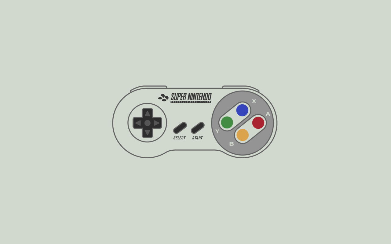 Пульт от игры Супер Nintendo