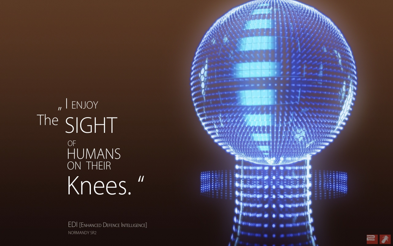 ЭДИ из игры Mass Effect 2