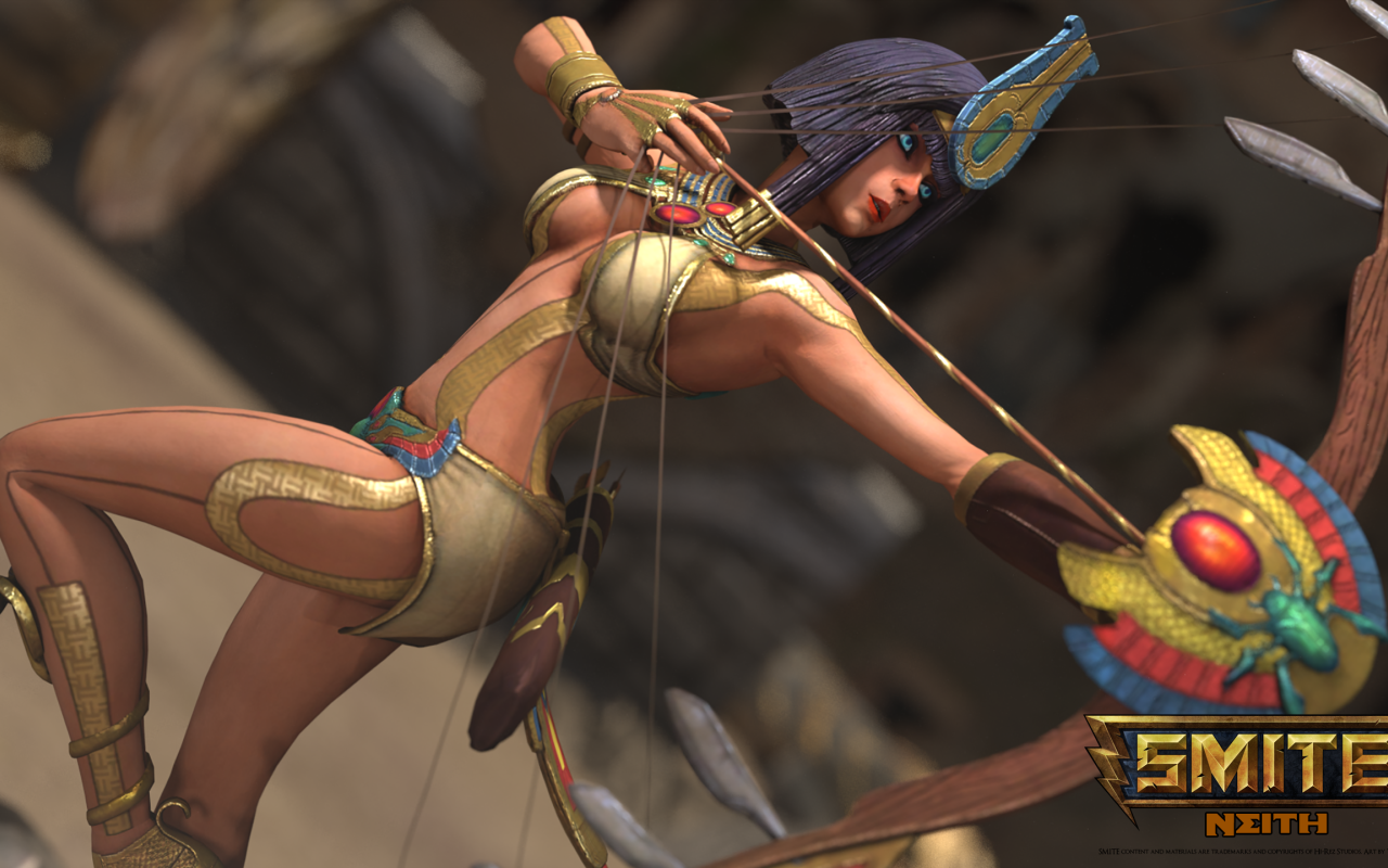 Египетская девушка из игры Smite