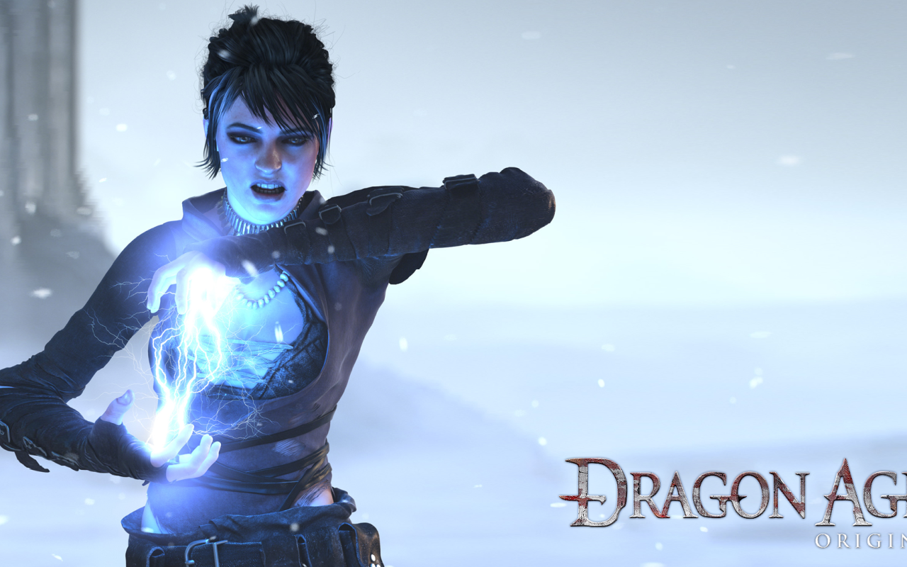 Чародейка в игре Dragon Age Origins