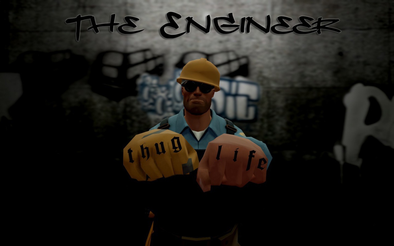 Инженер из игры Team Fortress 2