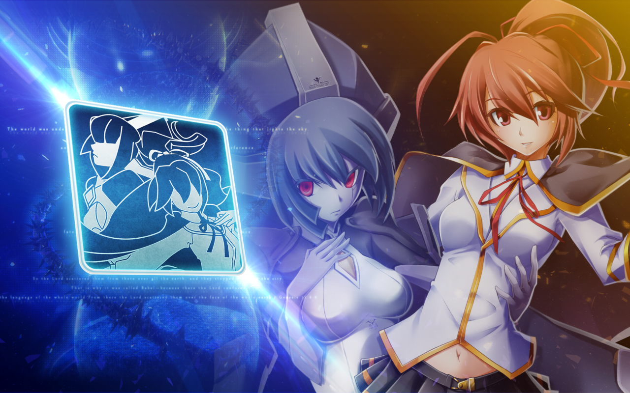 Девушка Ноэль в игре Blazblue