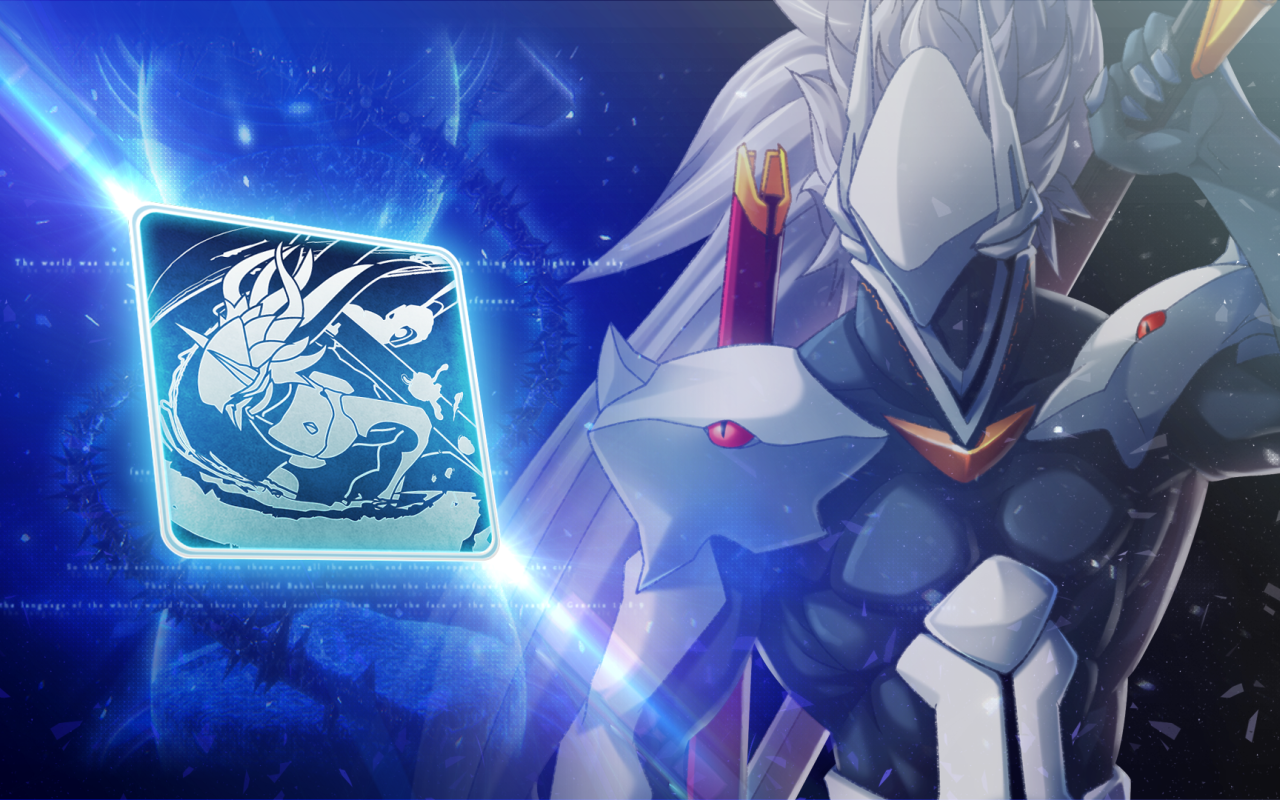 Хакумен в доспехах, игра Blazblue