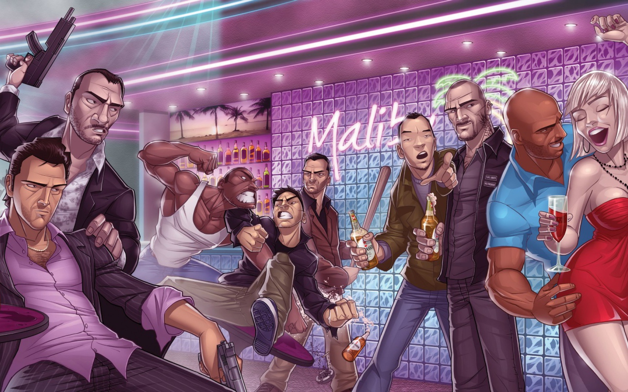 Герои игры GTA Legends