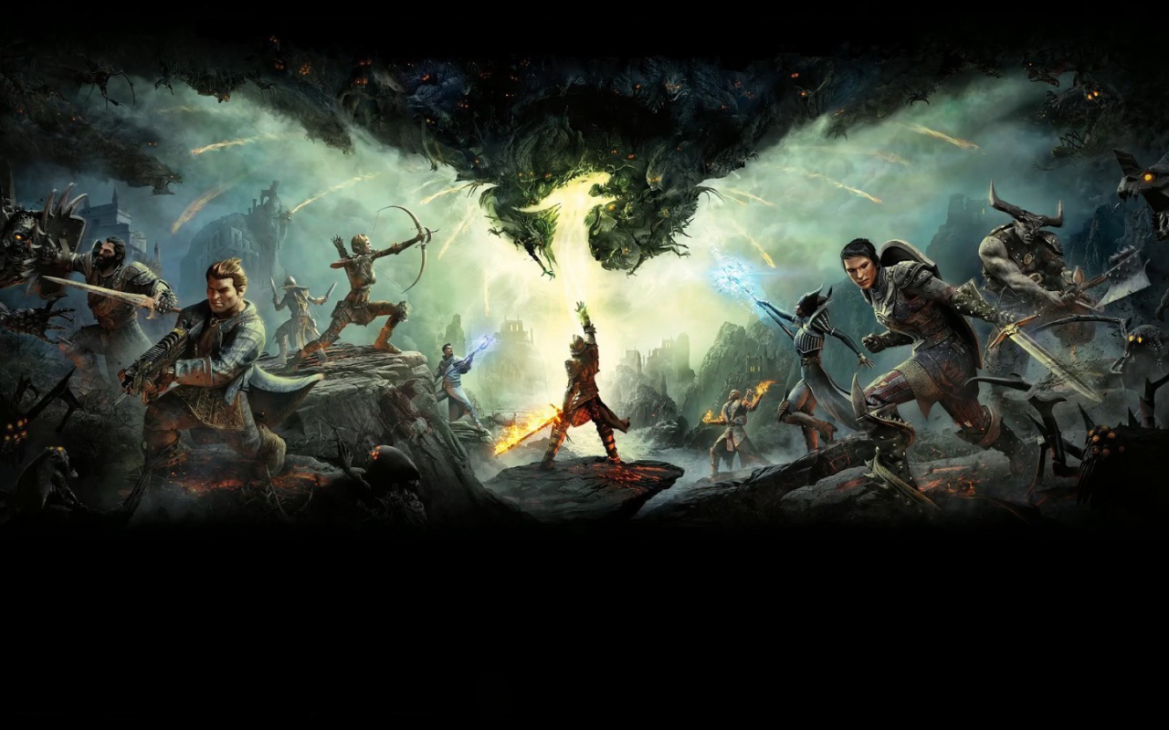 Герои игры Dragon Age Inquisition