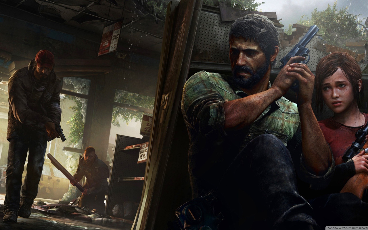 Герои игры The Last of Us прячутся от преступников