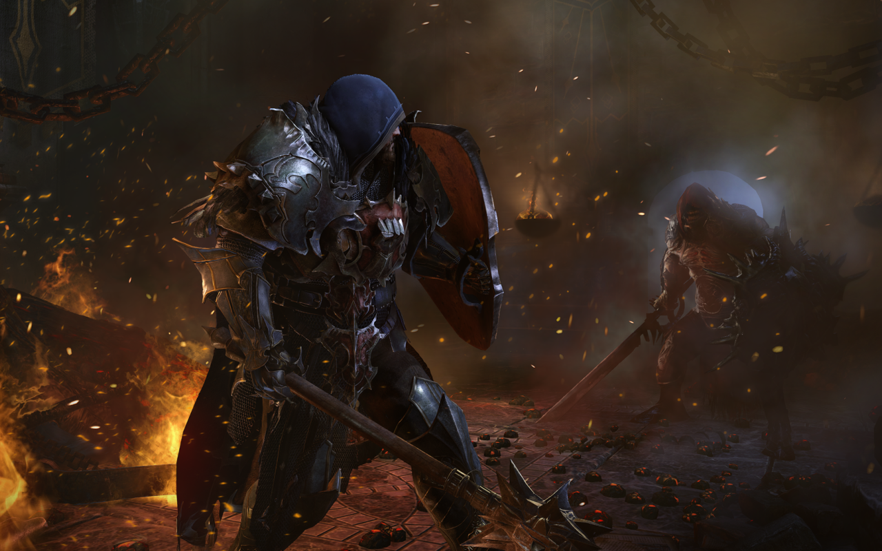 Рыцарь в латах в игре Lords of the Fallen