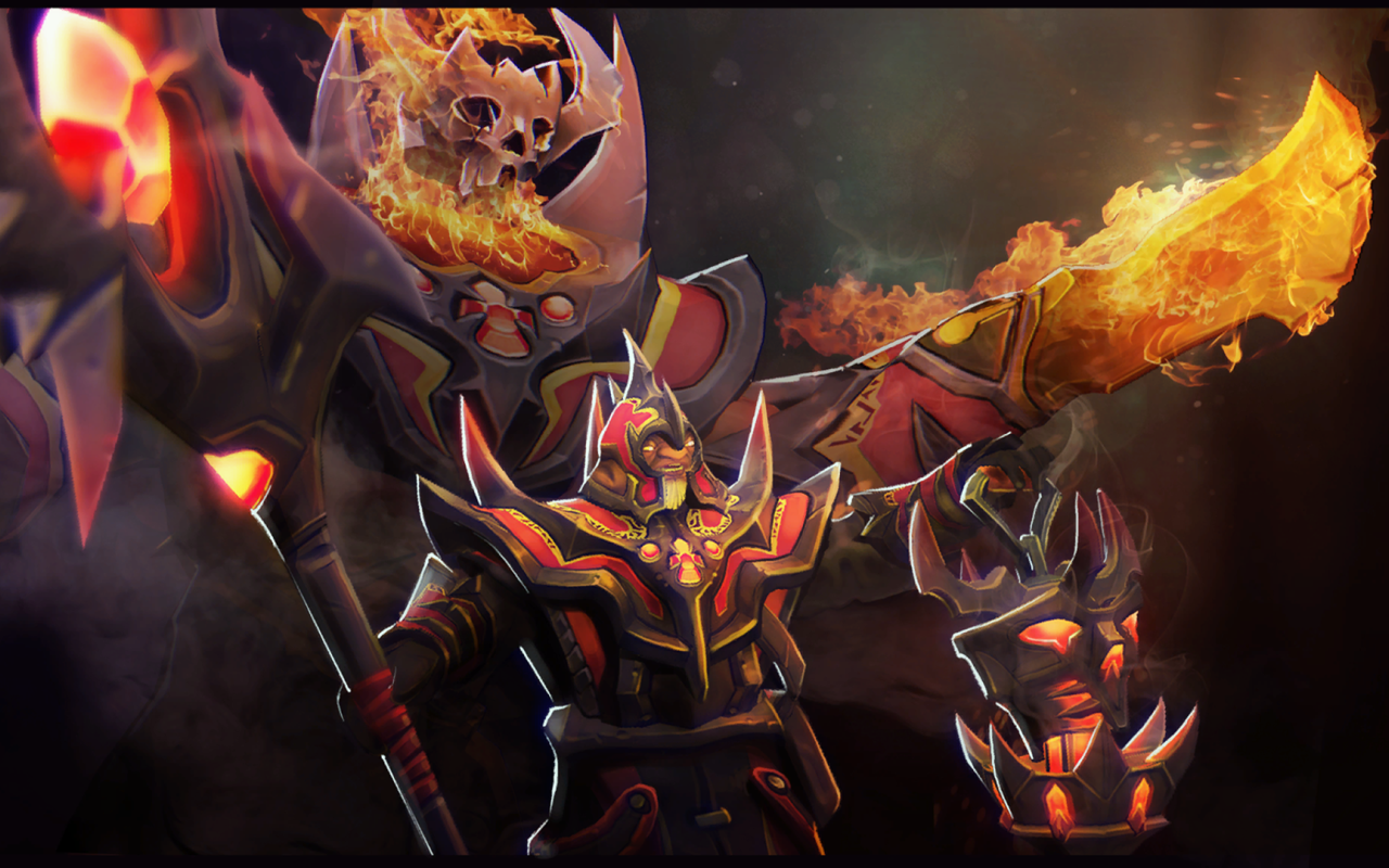 Повелитель огня, игра Dota 2