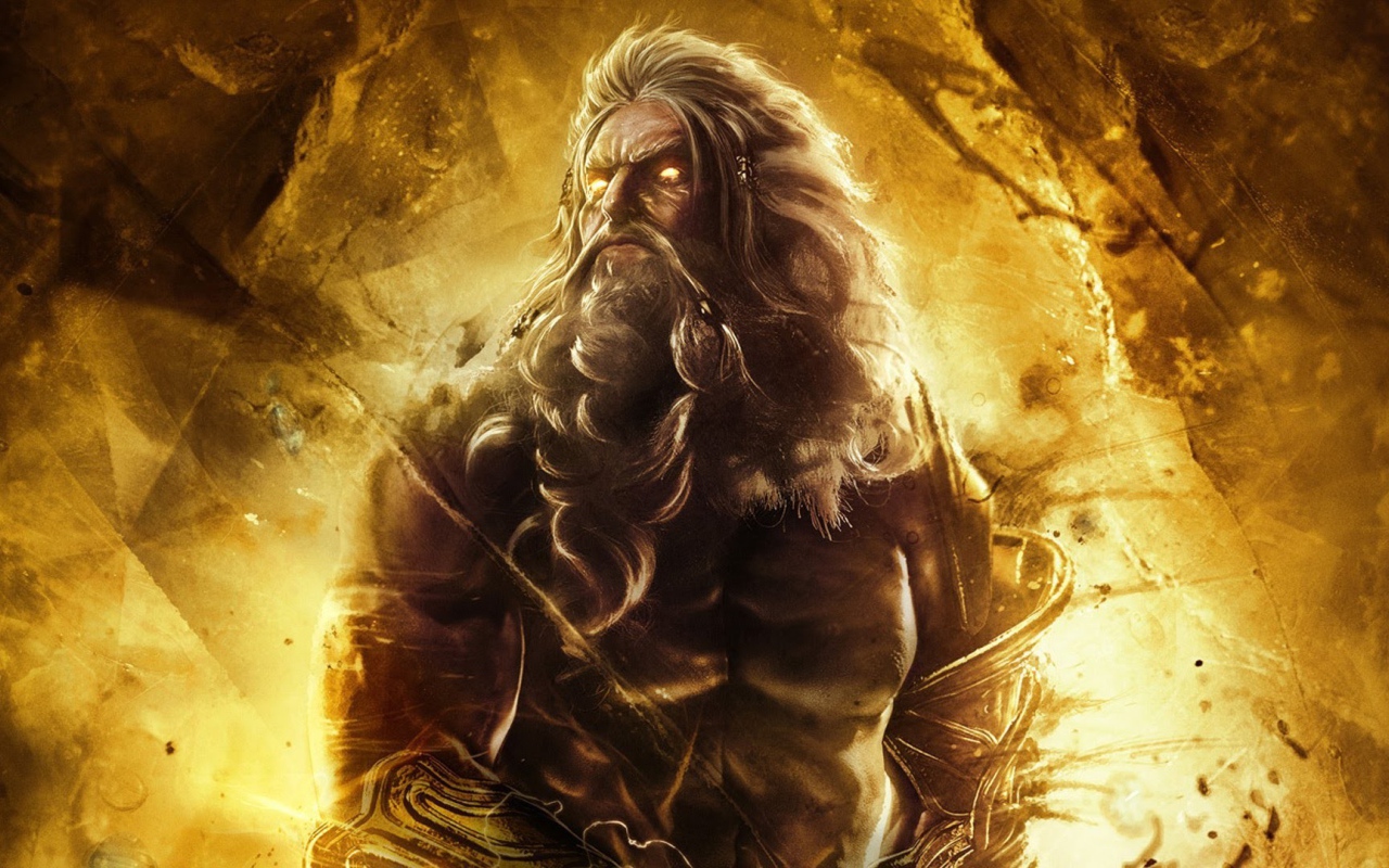 Могучий Зевс в игре Smite