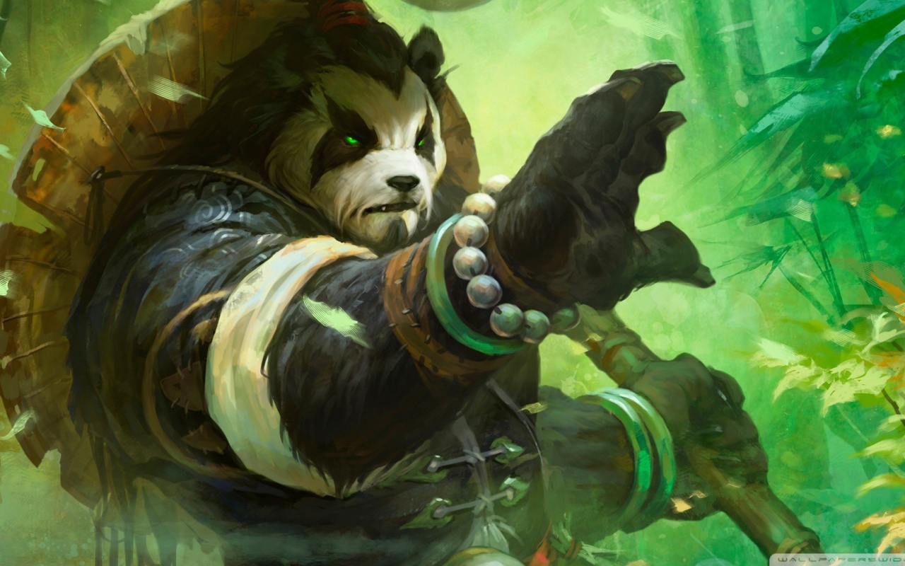 Панда в шляпе, игра World of Warcraft