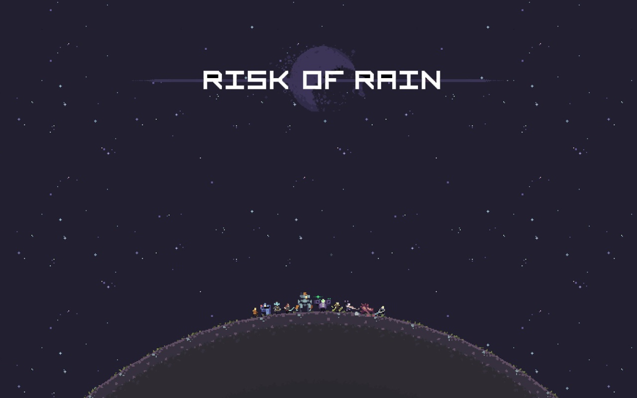 Постер игры Risk of Rain