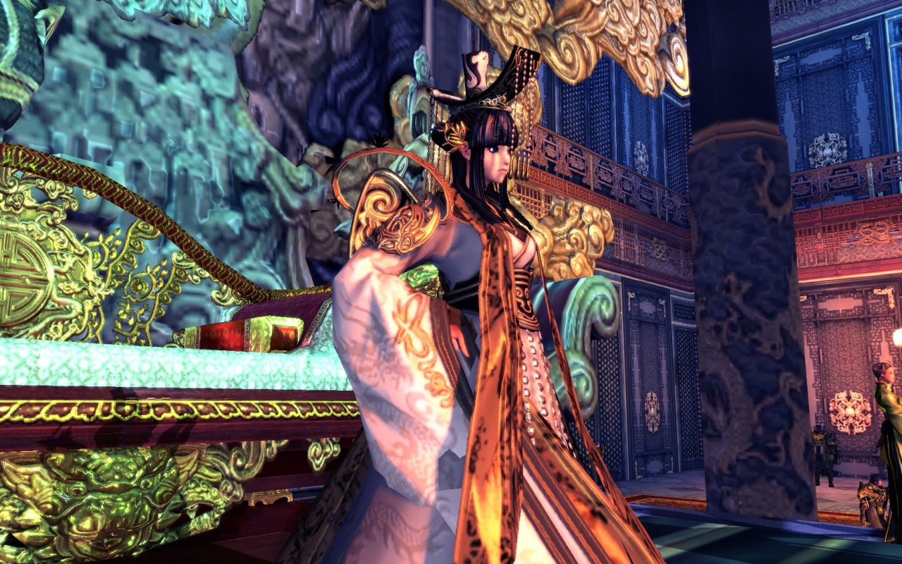 Королева у трона, игра Blade & Soul