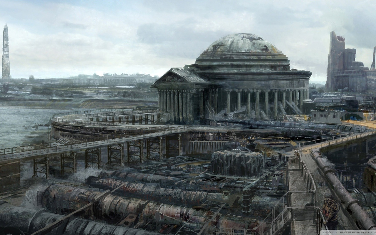 Руины Вашингтона в игре Fallout 3