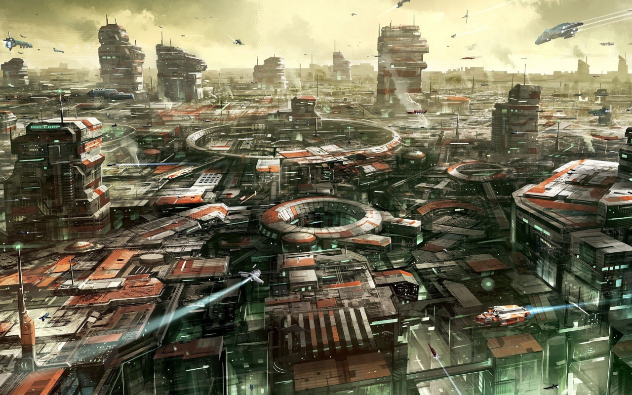 Трущобы в игре Star Citizen