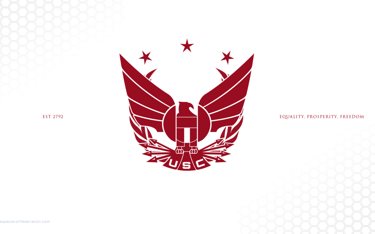 Символ космической конфедерации в игре Star Citizen