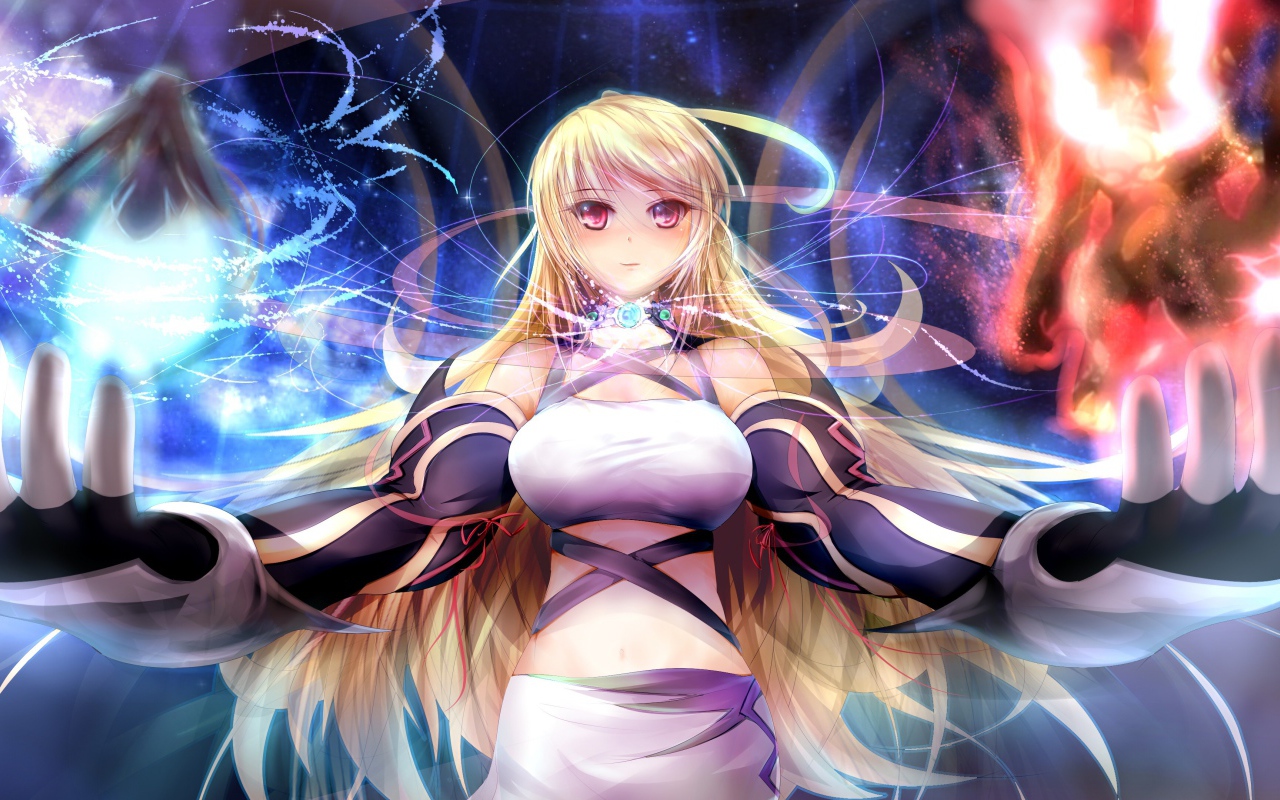 Девушка из ролевой игры Tales of Xillia