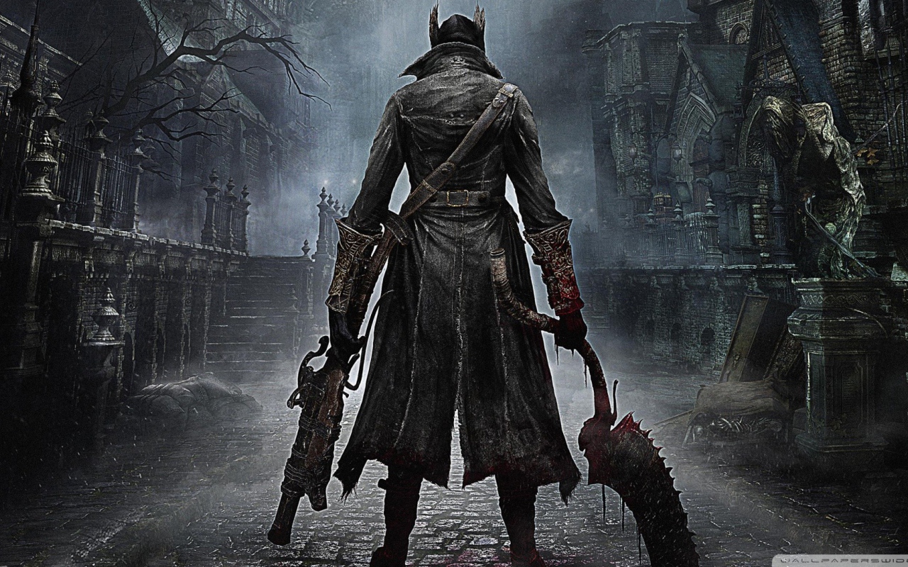 Главный герой игры Bloodborne